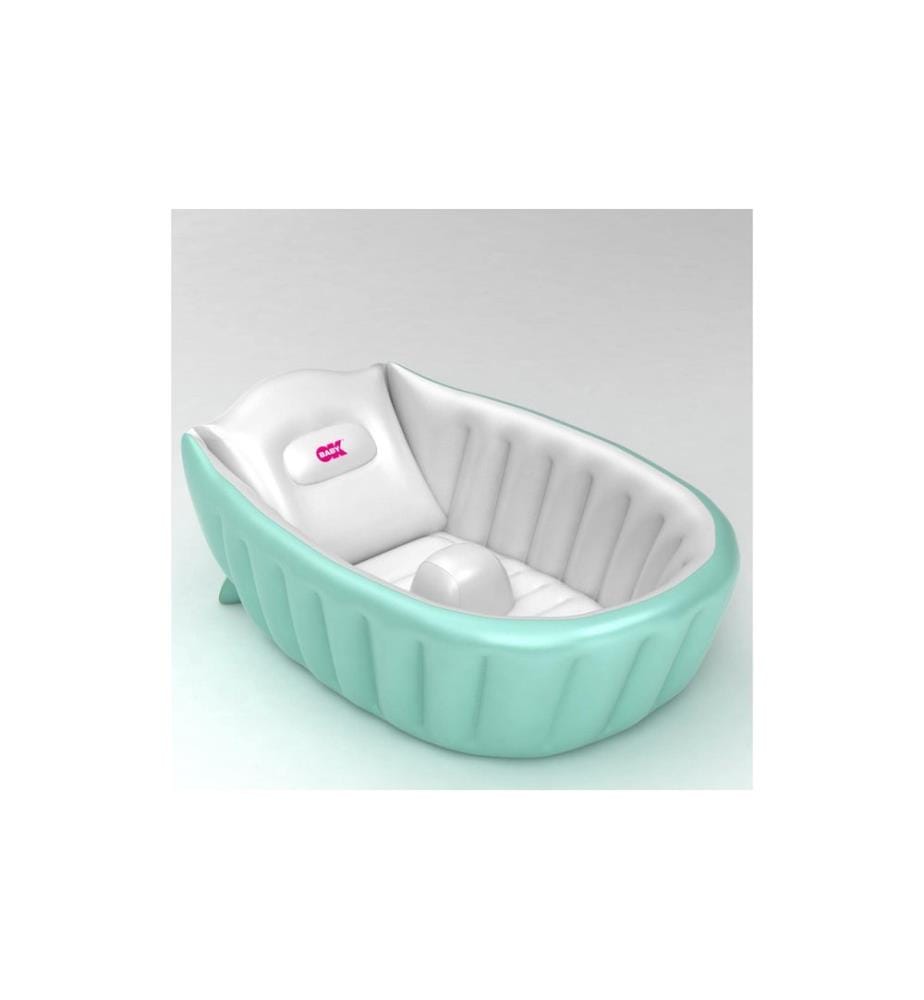 OKBABY - Baby-Badewanne Onda Baby Soft, Türkis, 74 x 46 x 23 cm