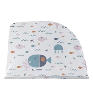 Jané - Chaussette de fenêtre L, Lot de 2, bleu lazuli