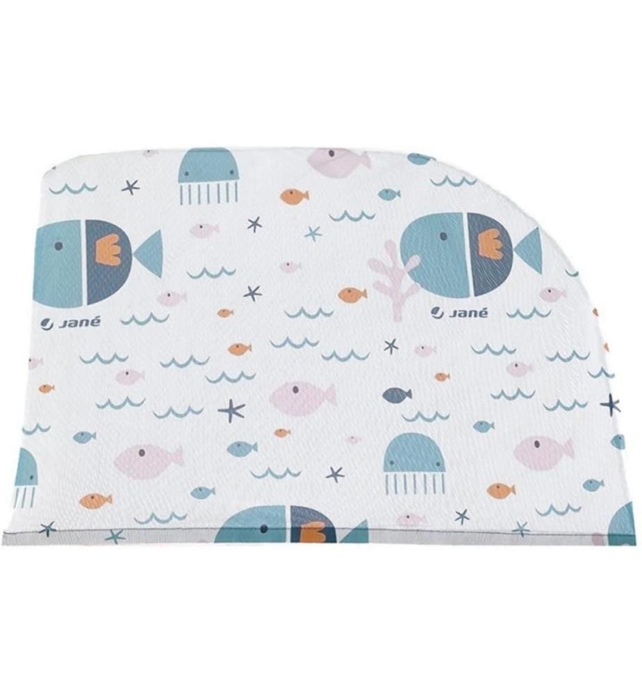 Jané - Chaussette de fenêtre XL, Lot de 2, bleu lazuli