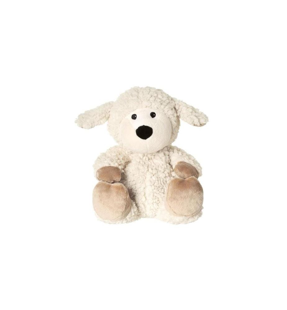 WARMIES - Coussin thermique mouton Sherpa avec remplissage aux herbes 32 cm