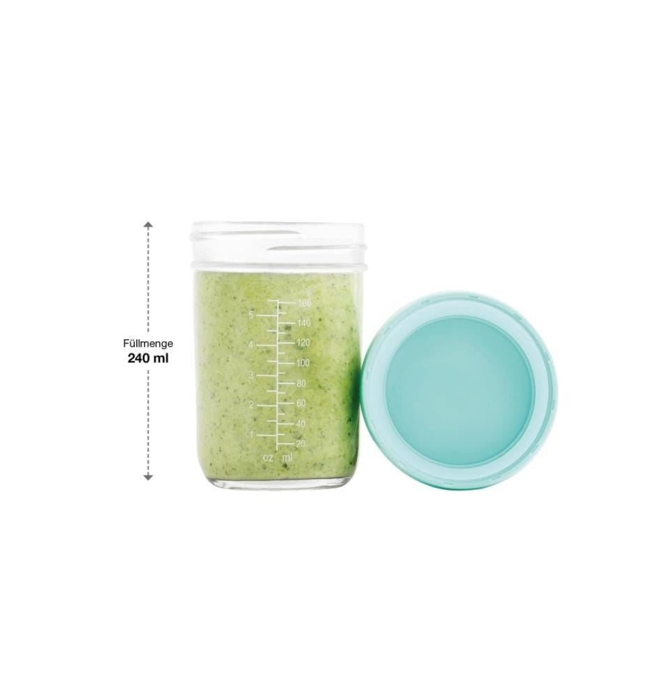 BABYMOOV - Récipient pour aliments Babybols multiset 8 pièces incl. livre de recettes