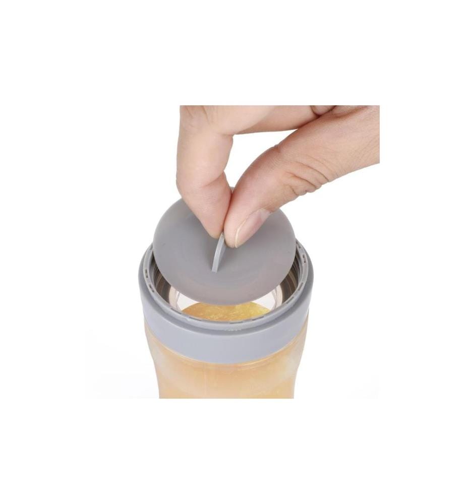 HAAKAA - Récipient pour aliments avec cuillère intégrée 120 ml