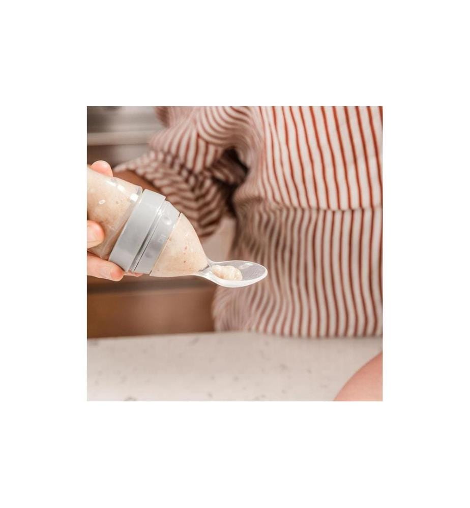 HAAKAA - Récipient pour aliments avec cuillère intégrée 120 ml