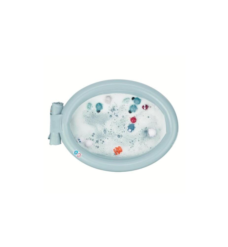 BABYMOOV - Baignoire pour bébé Aqua Dots Gris/Bleu clair
