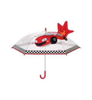 PLAYSHOES - Parapluie Voitures de course Transparent