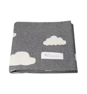 KINDSGUT - Kuscheldecke Wolken 80 x 100 cm