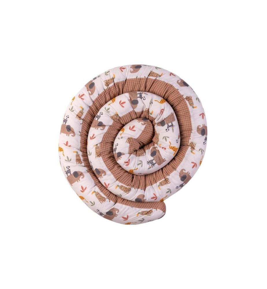ULLENBOOM - Nestschlange Waffelpiqué Sand Savanne 300 cm
