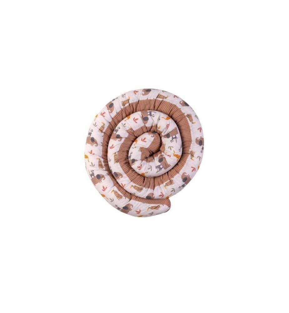ULLENBOOM - Nestschlange Waffelpiqué Sand Savanne 300 cm