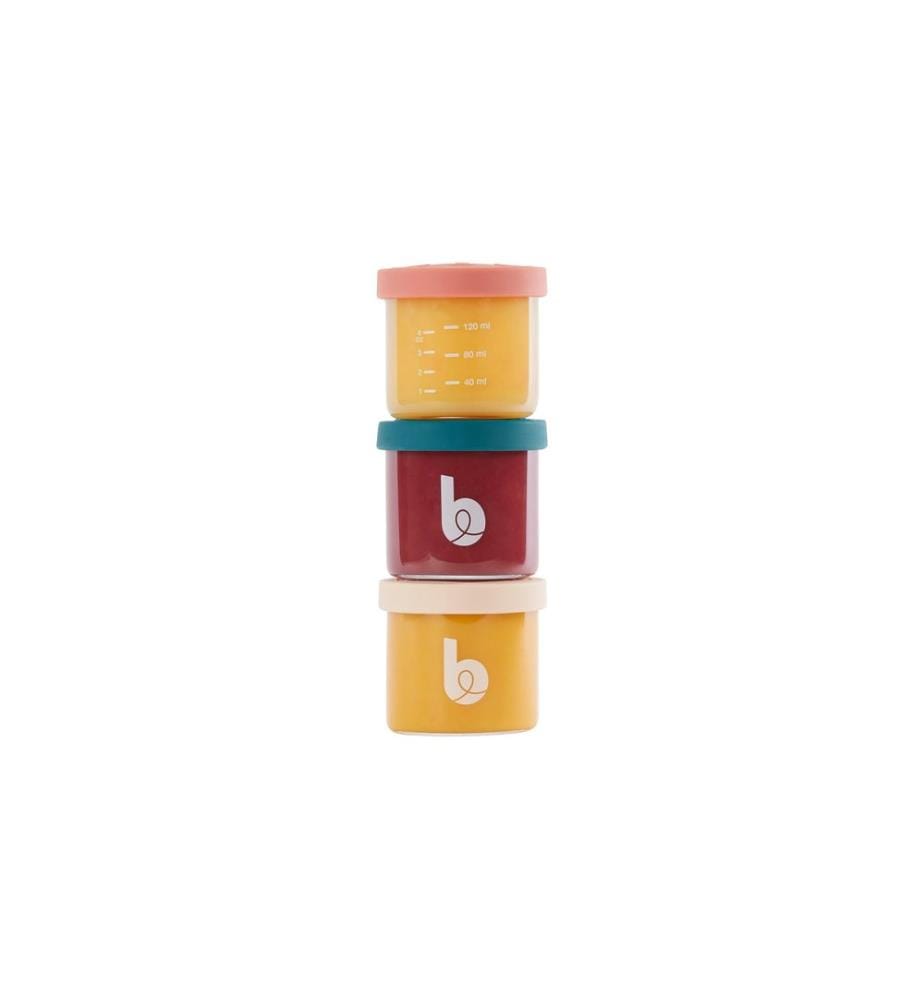 BABYMOOV - Récipient pour aliments Isy Bowls Set 6 x 250 ml + 3 x 120 ml
