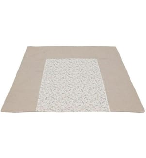 ULLENBOOM - Housse pour matelas à langer Gaufrette Floral Sand 75 x 85 cm