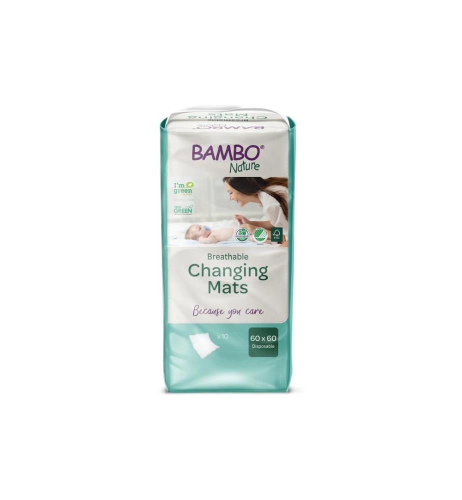 Bambo Nature - Supports à langer 10 Pièce/s