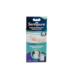 Sentipure - Désodorisant pour poubelle à couches Paquet de 3