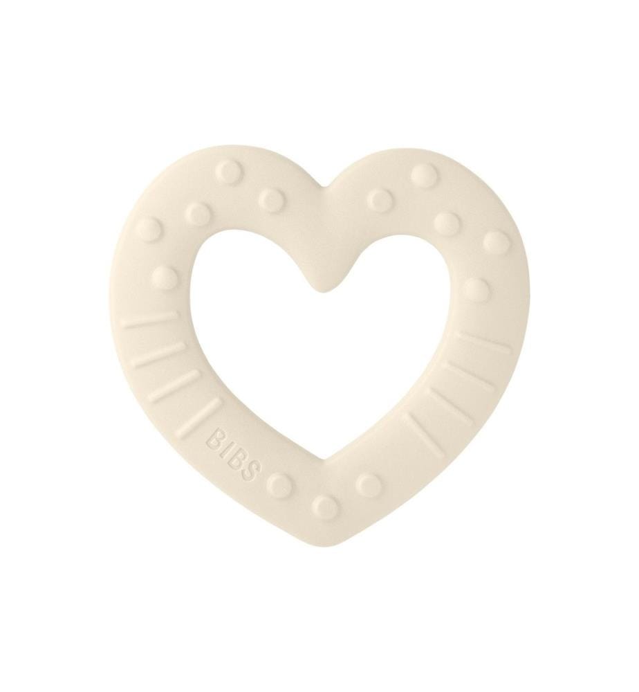 Bibs - Beissring Heart Ivory