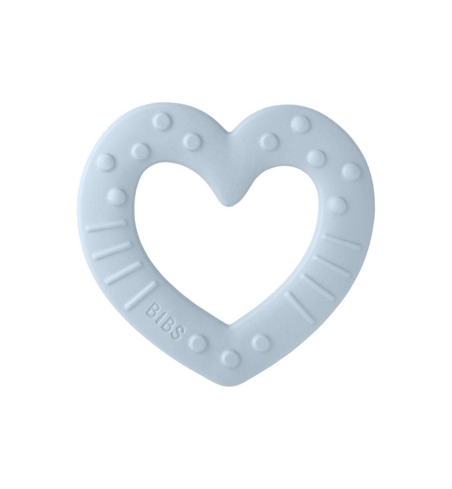 Bibs - Beissring Heart Baby Blue