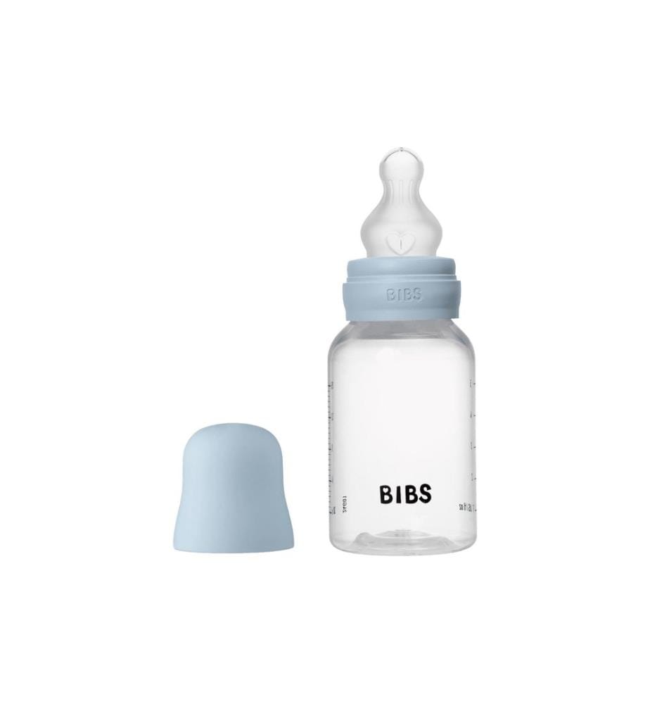 Bibs - Biberon Anti Colic Silicone Slow Flow Baby Blue 150 ml