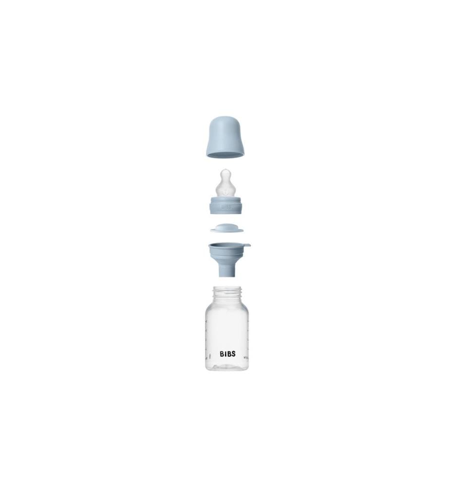 Bibs - Biberon Anti Colic Silicone Slow Flow Baby Blue 150 ml