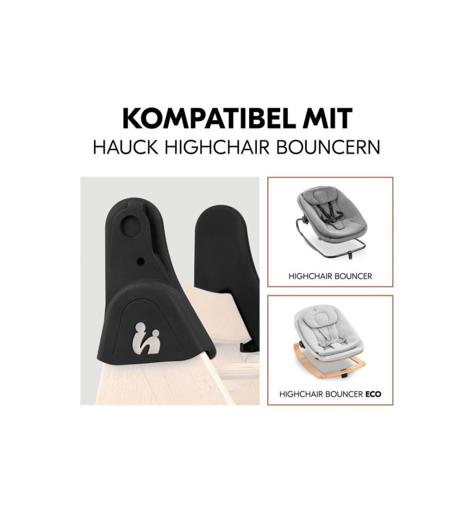 HAUCK - Accessoires pour chaise en bois Adaptateur Arketa Black