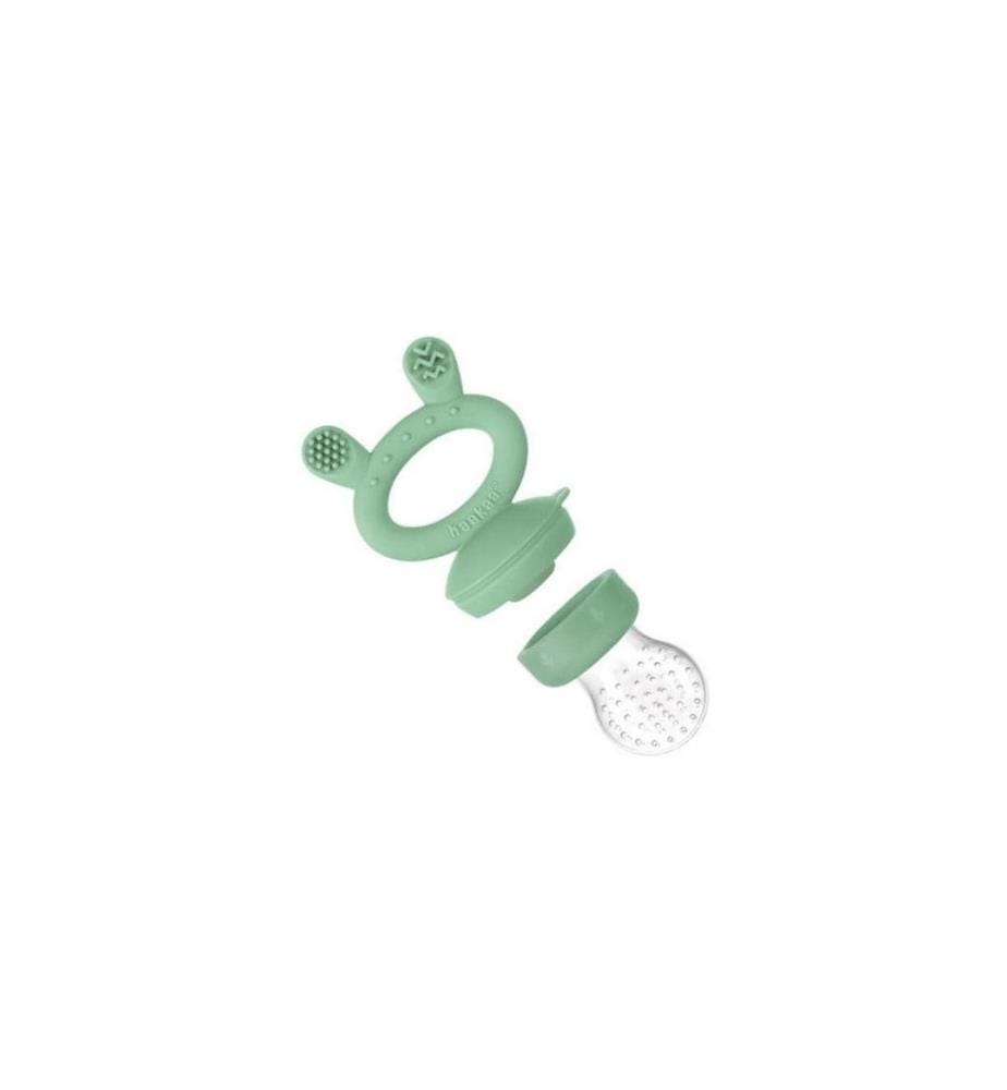 HAAKAA - Mini tétine pour fruits Freeze-N-Feed 30 ml, Vert pois