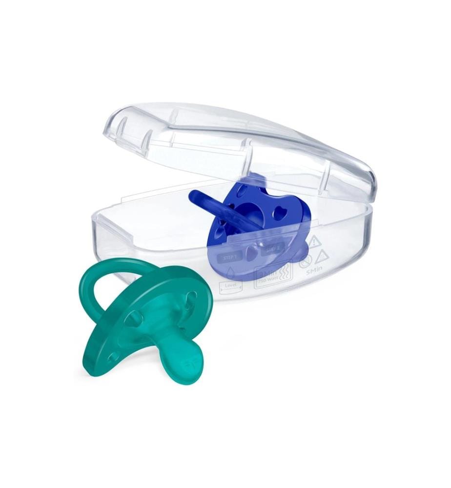 CHICCO - Nuggi Physioforma Soft 2er 16-36M, blau