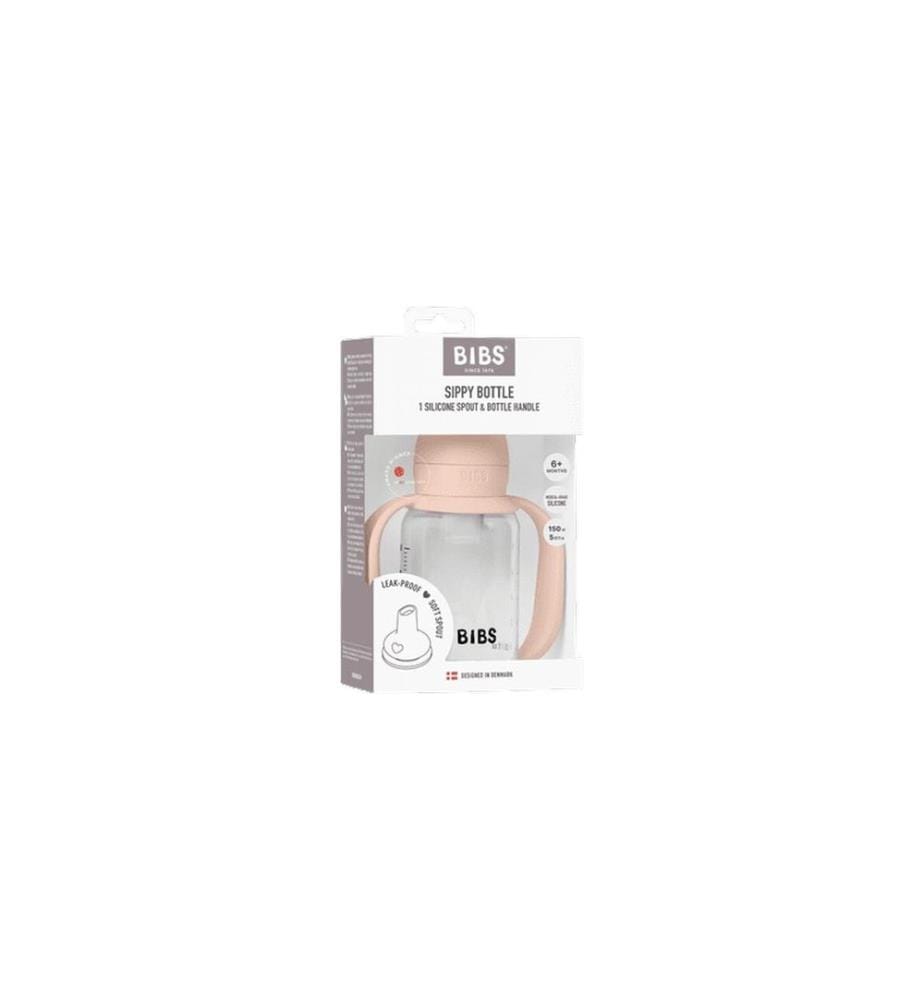 Bibs - Gourde Sippy Bottle Anti Colic Silicone Blush 150 ml