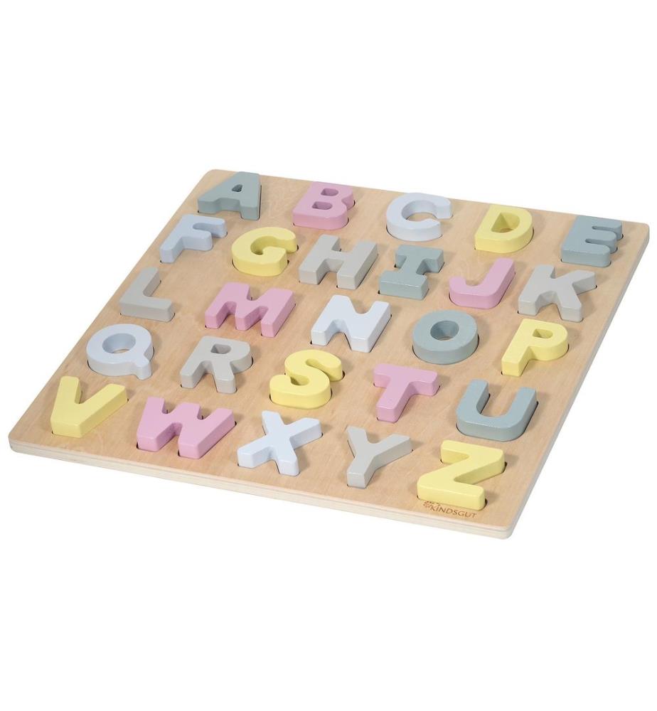 KINDSGUT - Puzzle en bois ABC - Puzzle Hanna