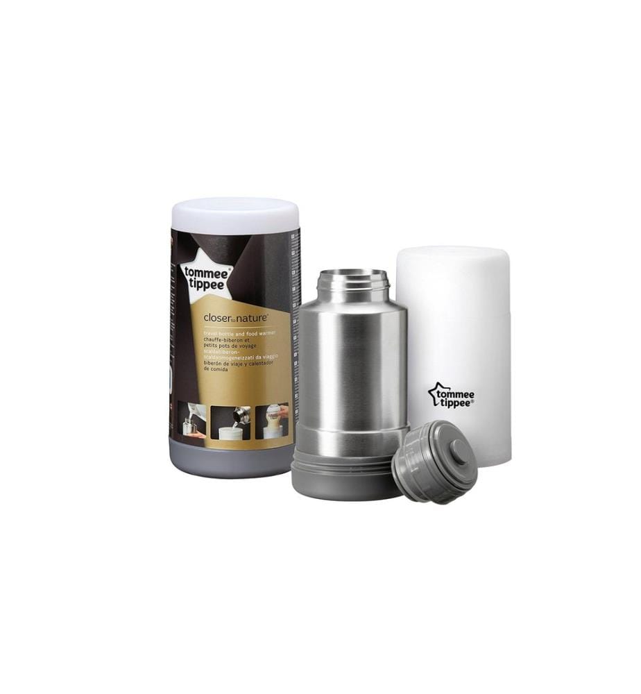 Tommee Tippee - Chauffe-biberon portable blanc/inox/noir