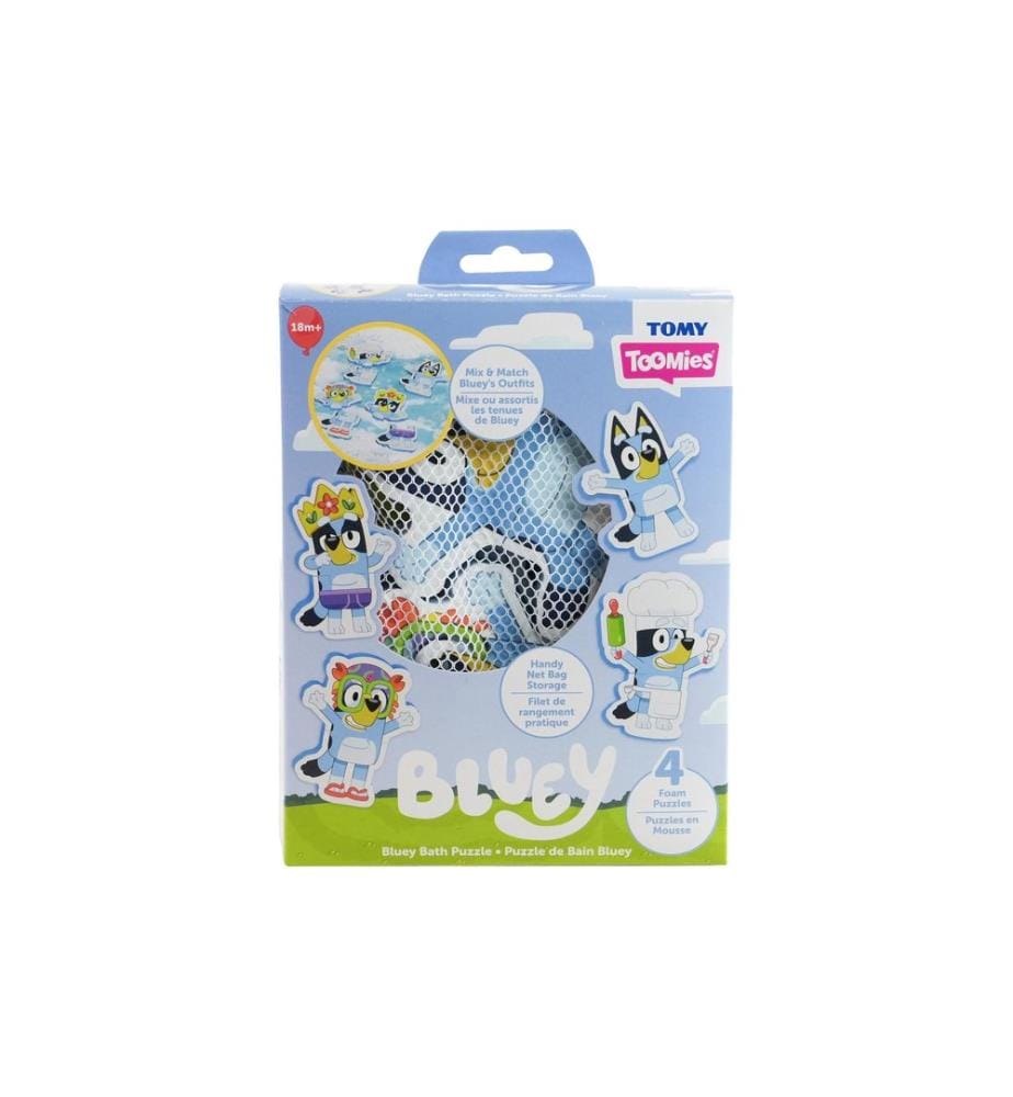 TOMY - Jouet pour le bain Puzzle de bain Bluey