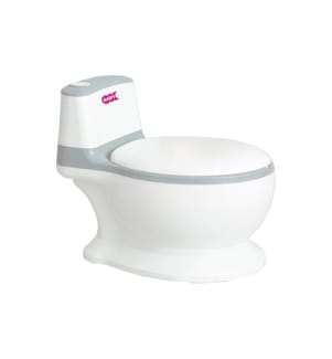 OKBABY - Kindertoilette Mini WC, Weiss, 28 x 30 x 38.5 cm
