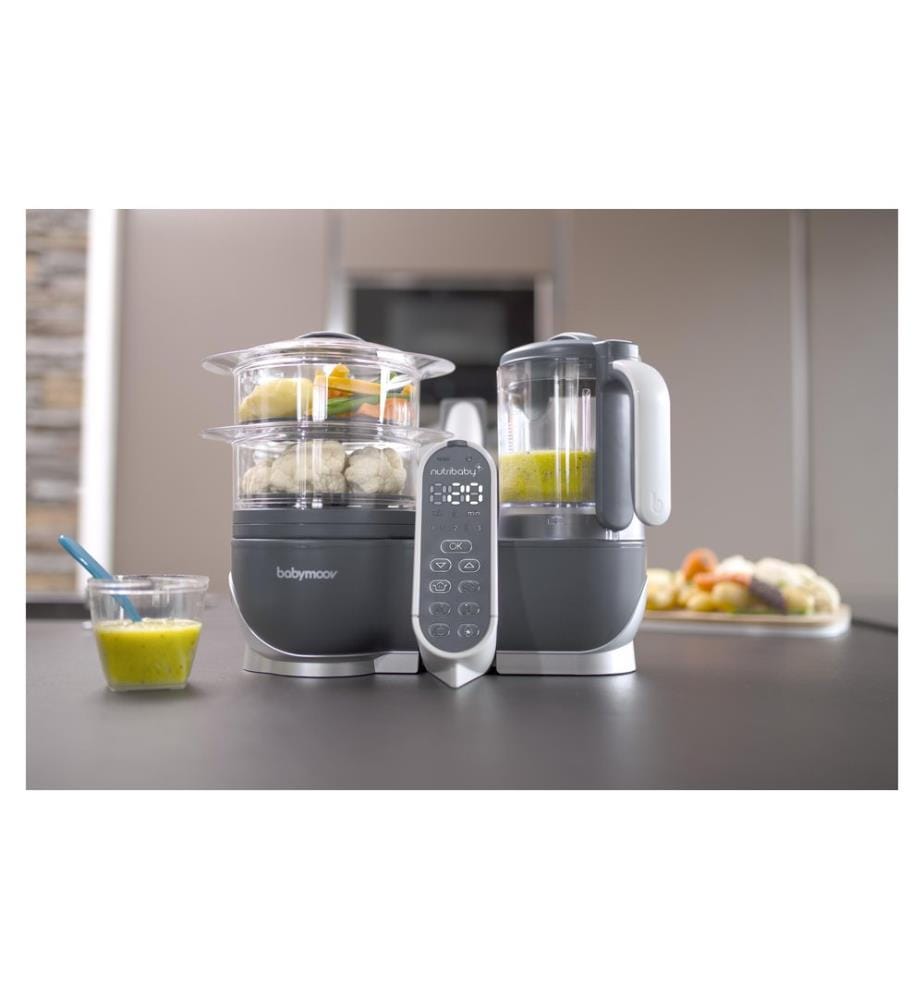 BABYMOOV - Outil polyvalent Nutribaby+ Industrial Grey