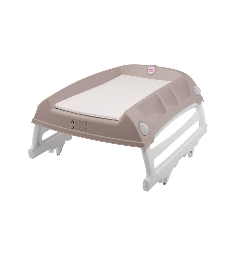 OKBABY - Table à langer Taupe