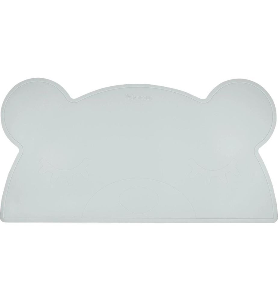 KINDSGUT - Kindertischset Bär Aquamarin