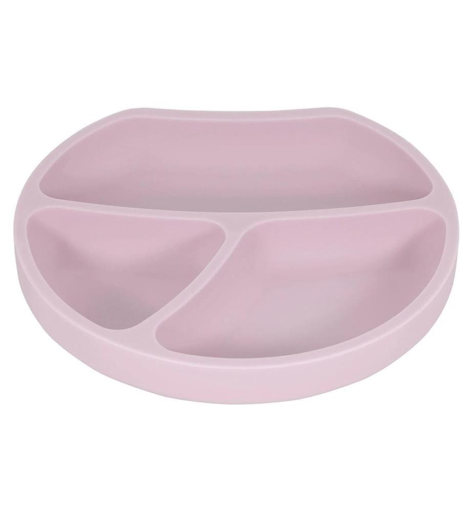 KINDSGUT - Assiette pour enfant divisé en Rose pâle