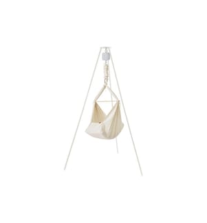 Membantu - Hamac pour bébé Set de supports Basic White/Nature/Grey