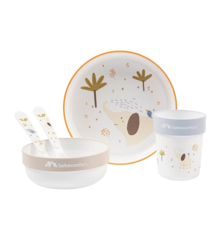 Set pappa per bambini Bebeconfort Polipropilene antiscivolo senza BPA