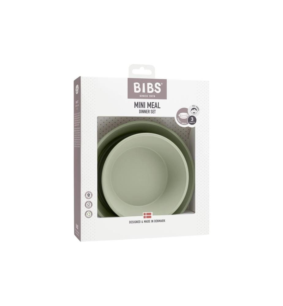 Bibs Service de table Plastique, vert sauge
