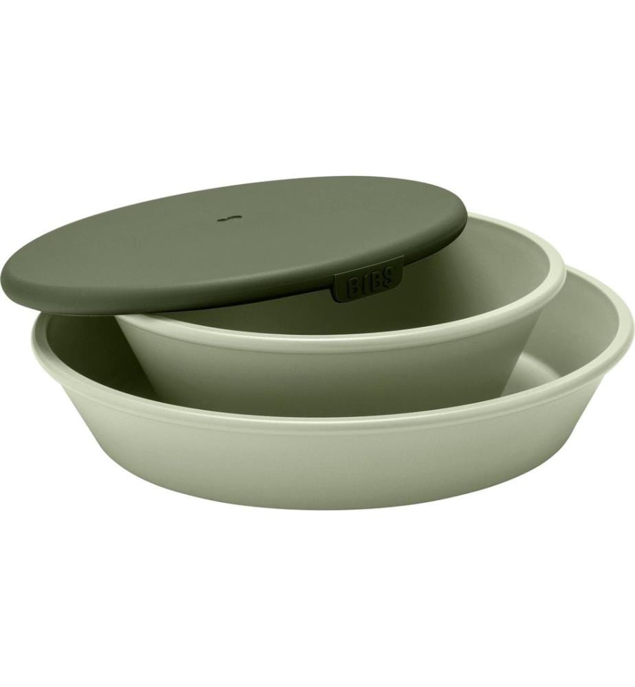 Bibs Service de table Plastique, vert sauge