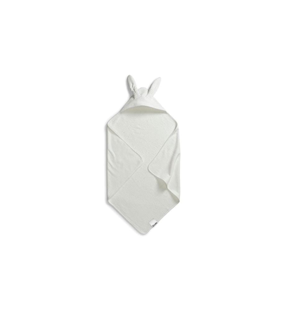 ELODIE Serviette de bain à capuche Vanilla White Coton, blanc vanille