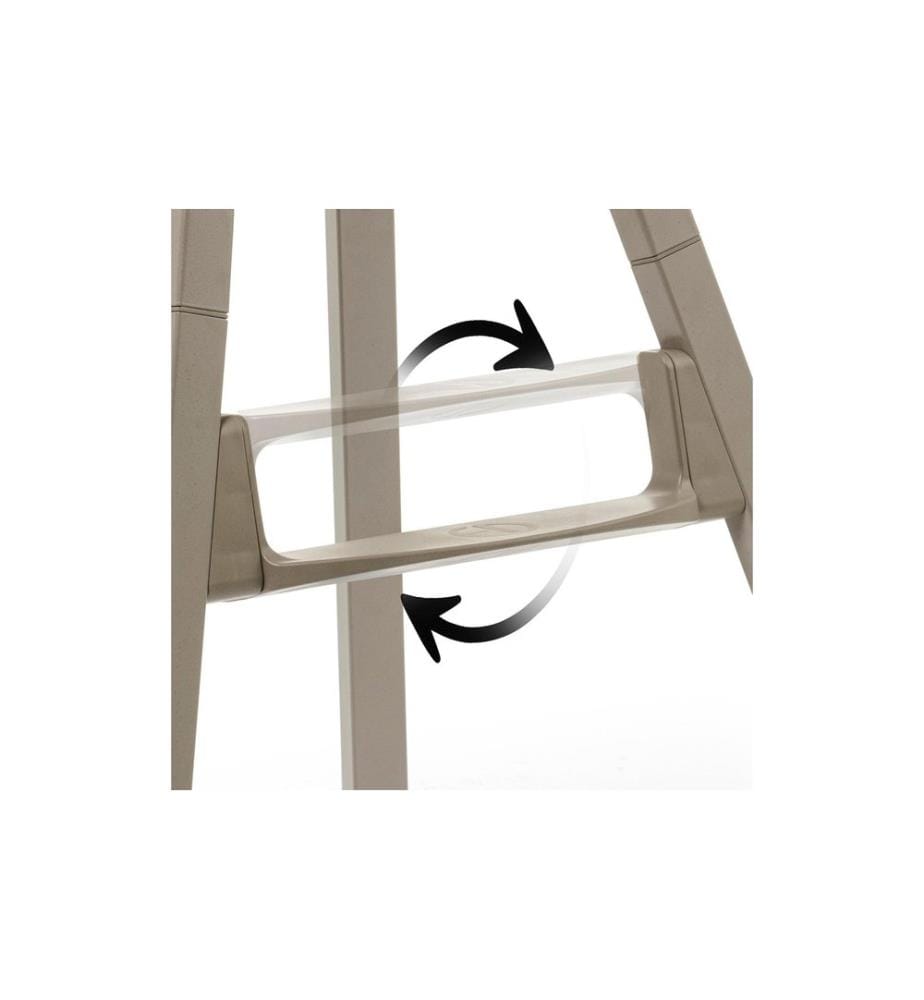 ELODIE Chaise haute GRACE Tender Taupe Taupe