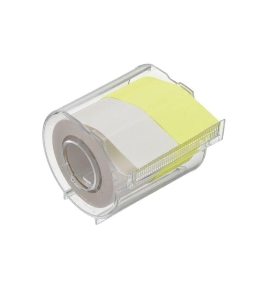 NT CUTTER - Distributeur à feuillets adhésif Yamato 2.5 cm Blanc/Jaune, 2 rouleaux