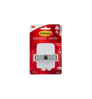 COMMAND - Klebehaken Besenhalter 1.8 kg, Weiss