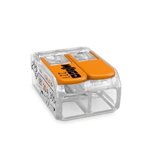 WAGO - Borne de connexion COMPACT 2-fach, 10 Pièce/s