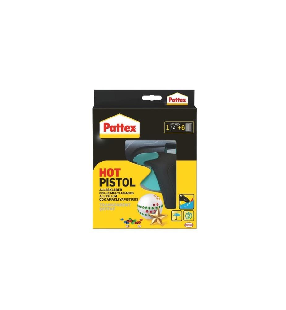 Pattex - Pistolet à colle Hot Pistol Kit de démarrage