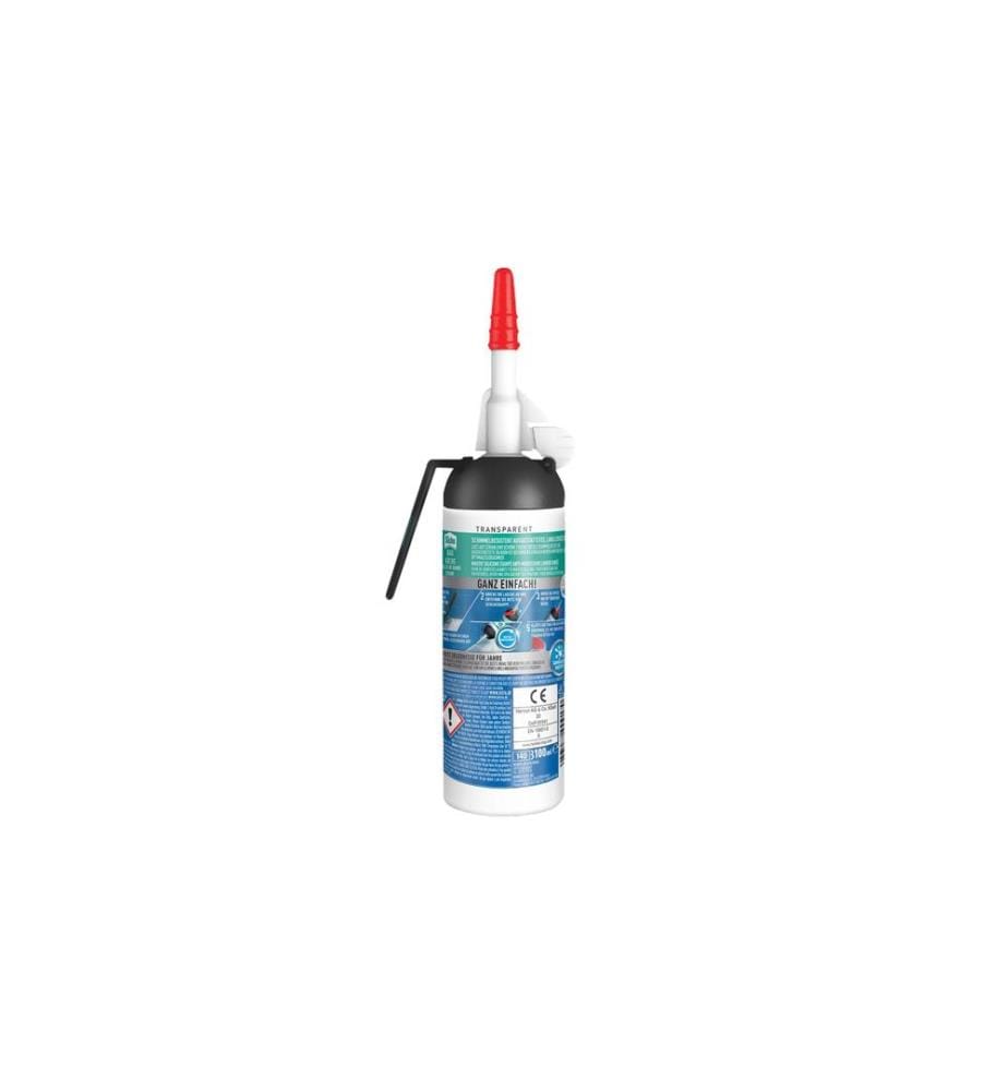SISTA - Mastic Salle de bains et cuisine 100 ml, Transparent