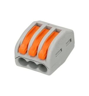 WAGO - Borne de connexion Borne WAGO - 3L 3-fach, 15 Pièce/s
