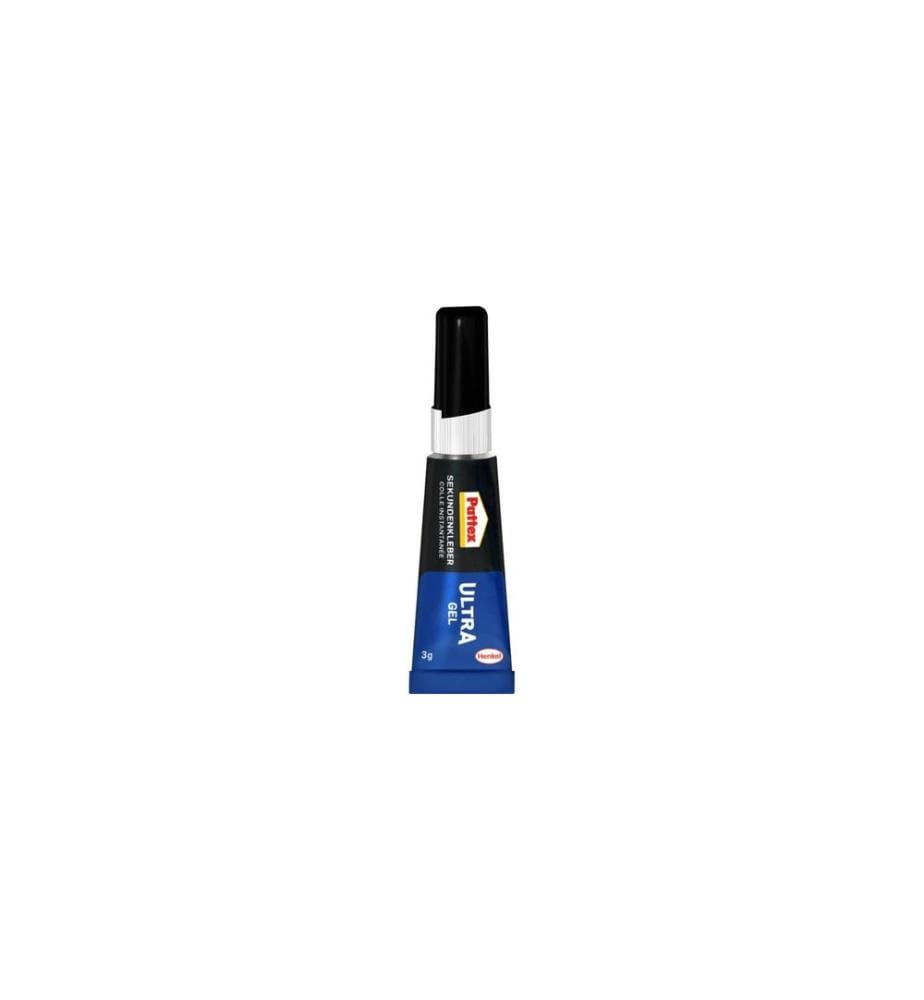 Pattex - Colle instantanée Ultra Gel PSG2C 1 x 3 g, Transparent
