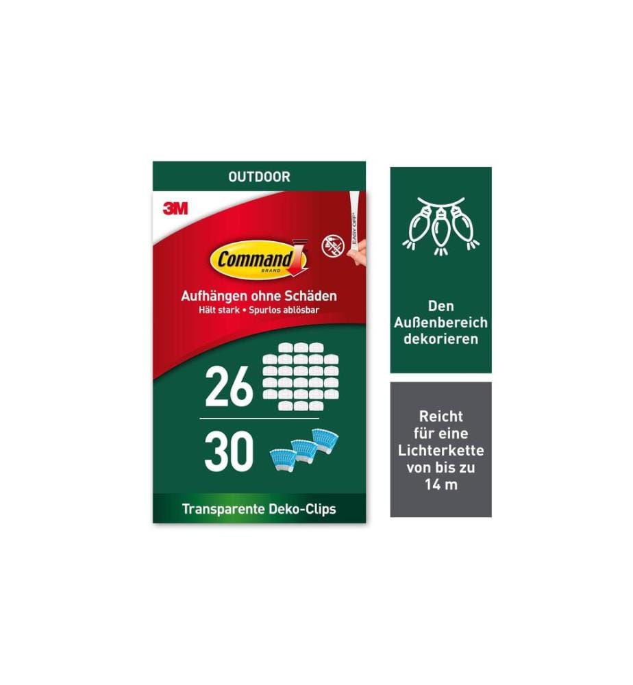 COMMAND - Klebestrip 0.225 kg, Transparent