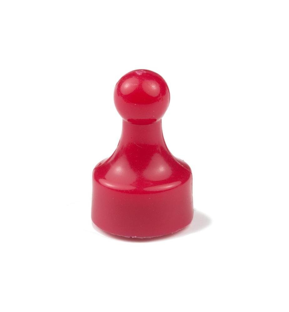 SUPERMAGNETE - Aimant Player Neodym 10 x 20 mm Rouge, 10 Pièce/s