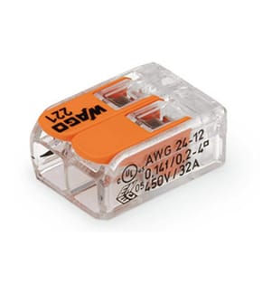 WAGO - Borne de connexion COMPACT 2-fach, 100 Pièce/s