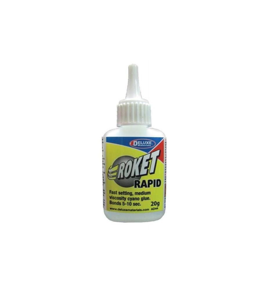 DELUXE MATERIALS - Colle pour modélisme Roket Rapid 1 Pièce/s, Transparent