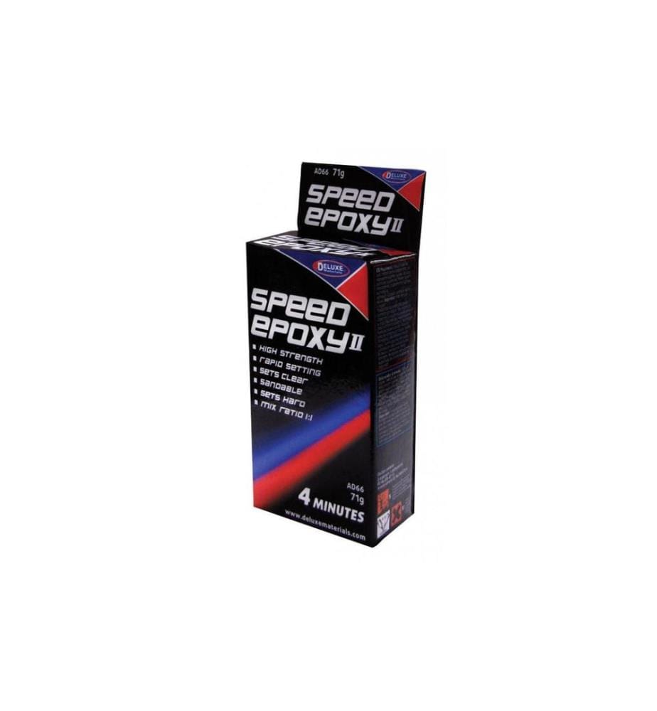 DELUXE MATERIALS - Colle pour modélisme Speed Epoxy II 4 min 71 g